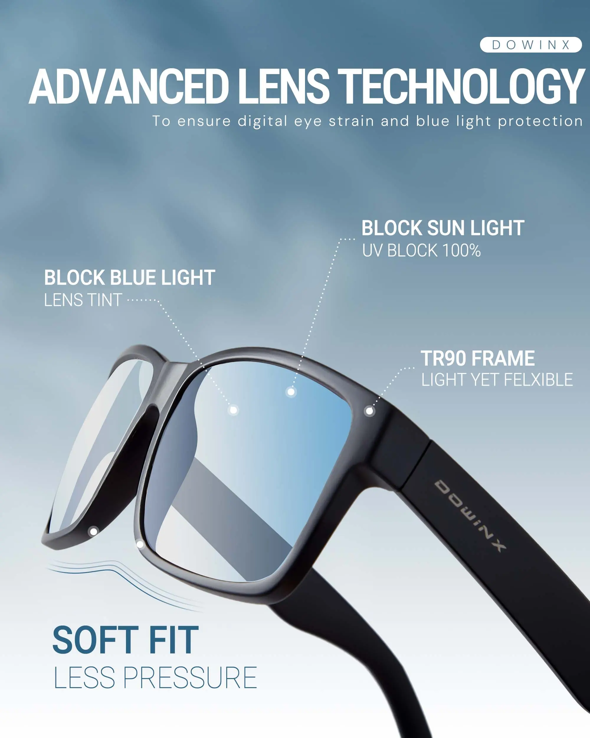 Dowinx Blue Light Glasses - Image 5