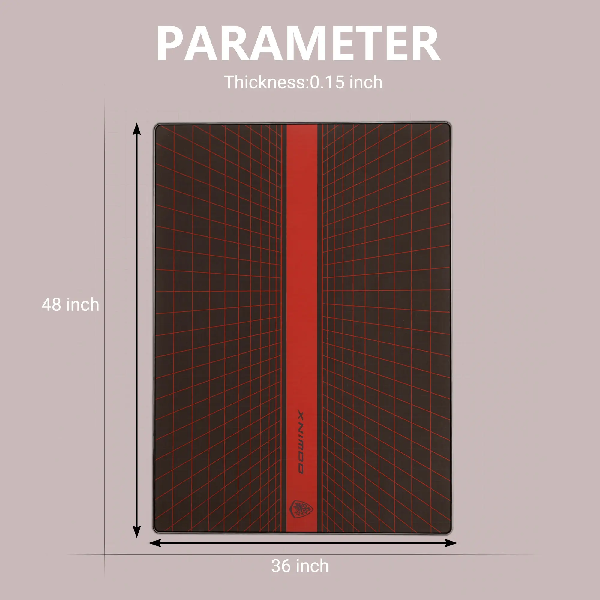 Dowinx Chair Mat Red - Image 7