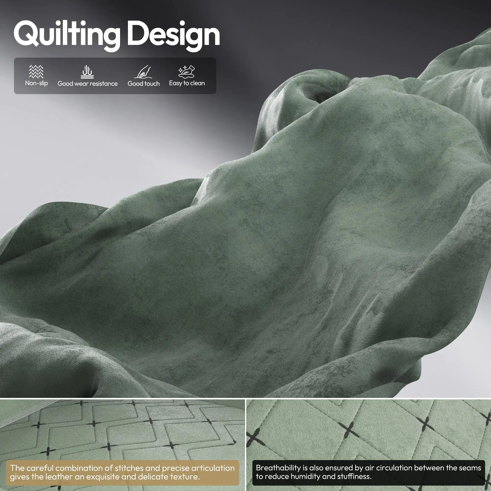 Dowinx Heated Massage MB38 Green - Image 7