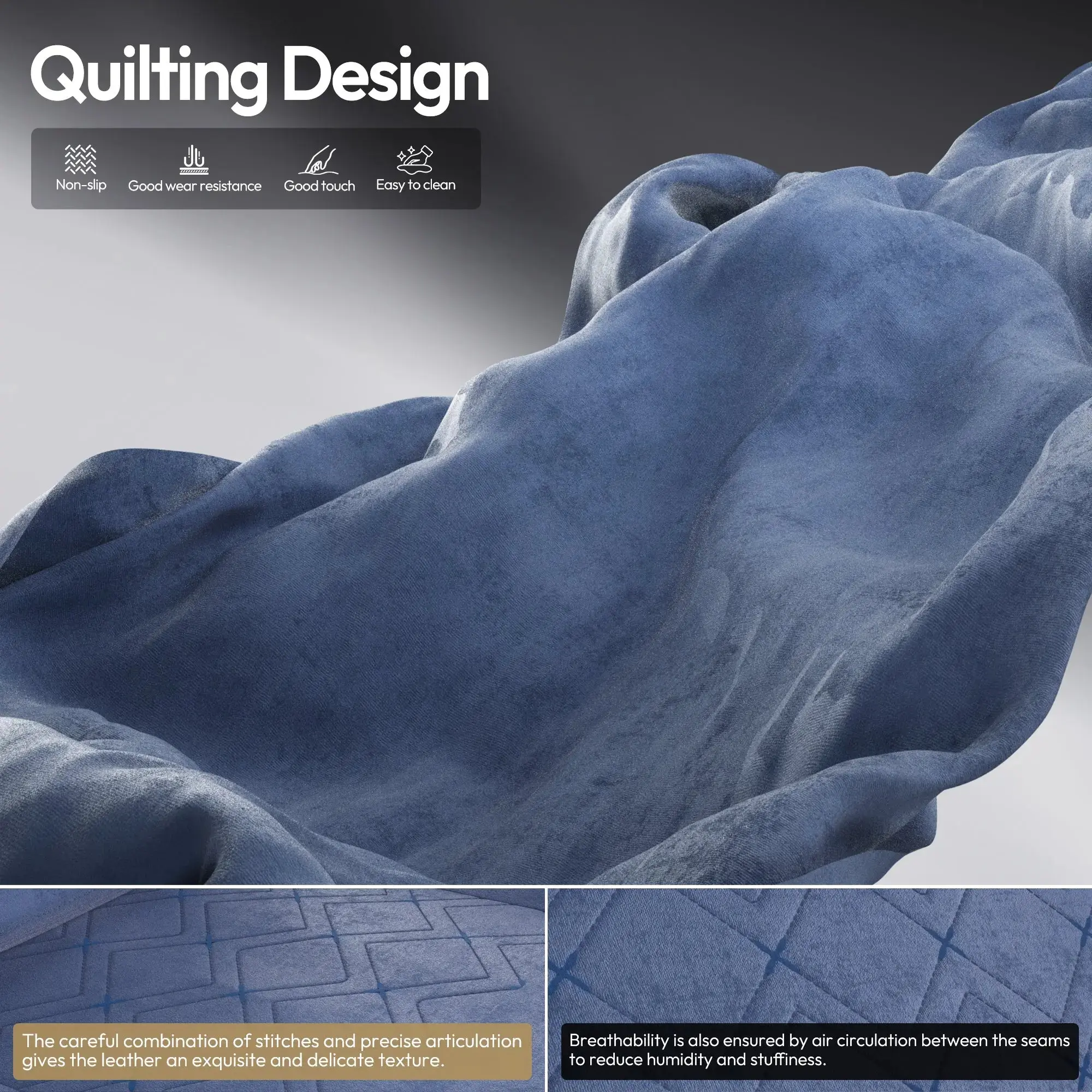 Dowinx Heated Massage MB38 Blue - Image 7