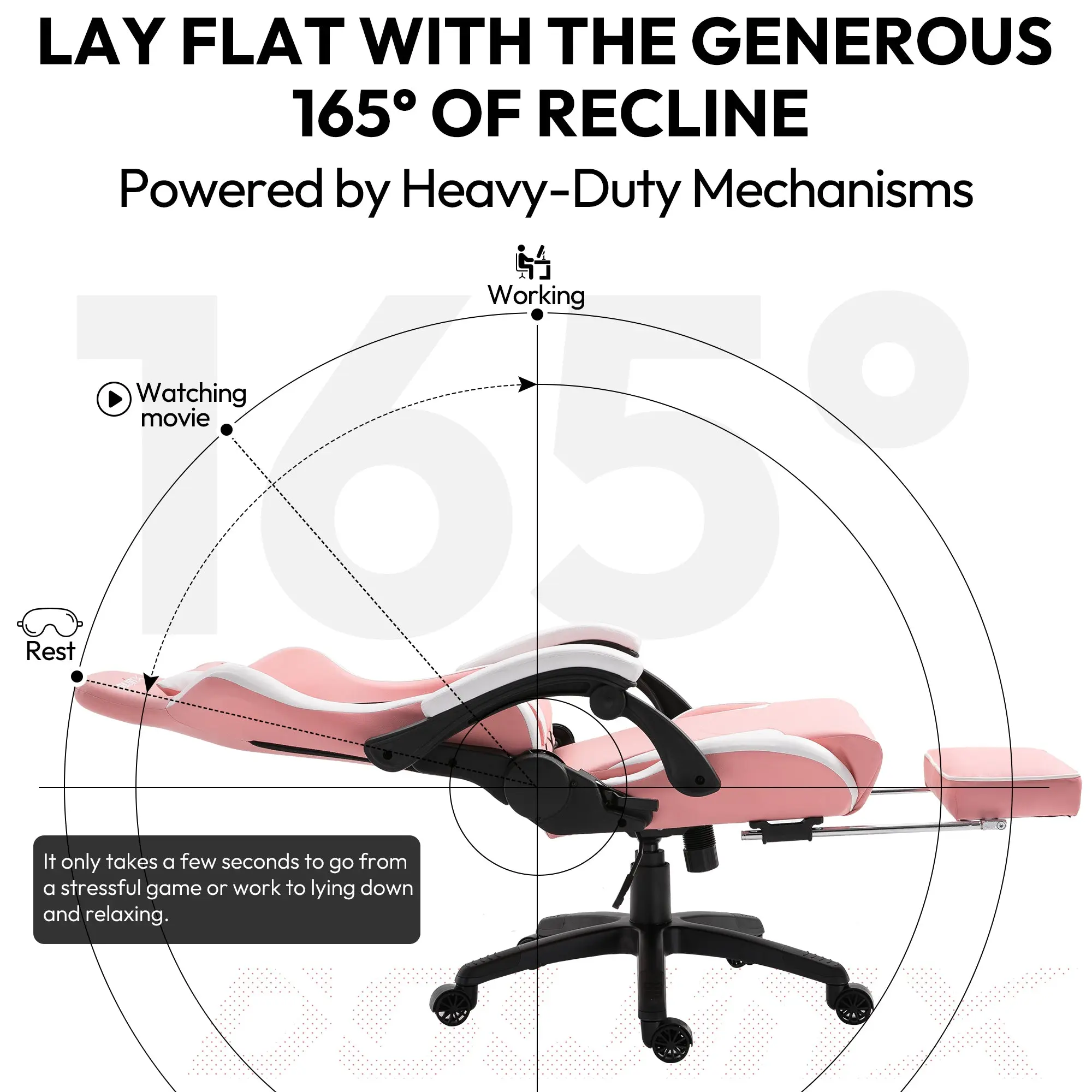 Dowinx Classic Leather LS6688 Pink - Image 5