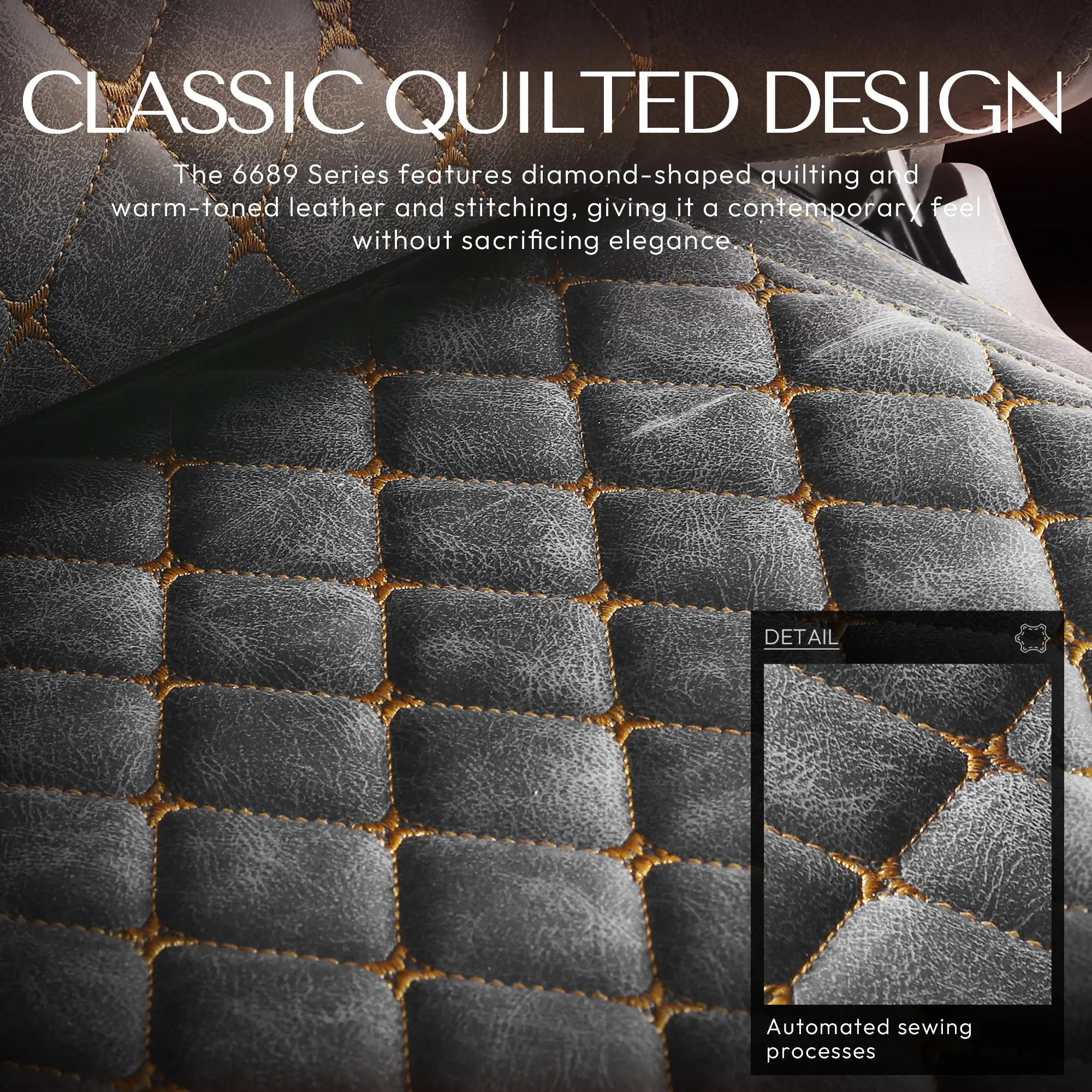 Dowinx Classic Leather LS6689 Grey - Image 5