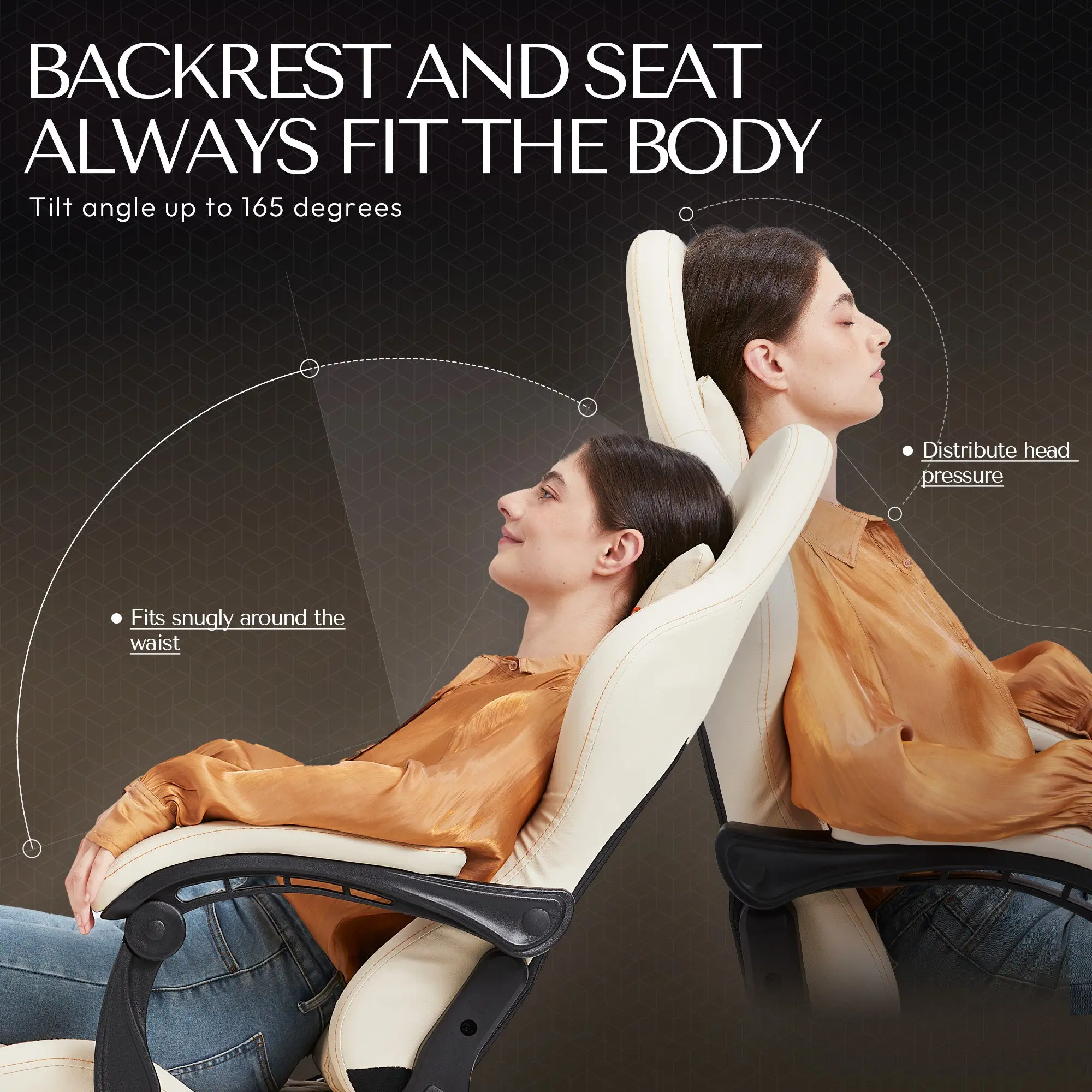 Dowinx Classic Leather LS6689 White - Image 4