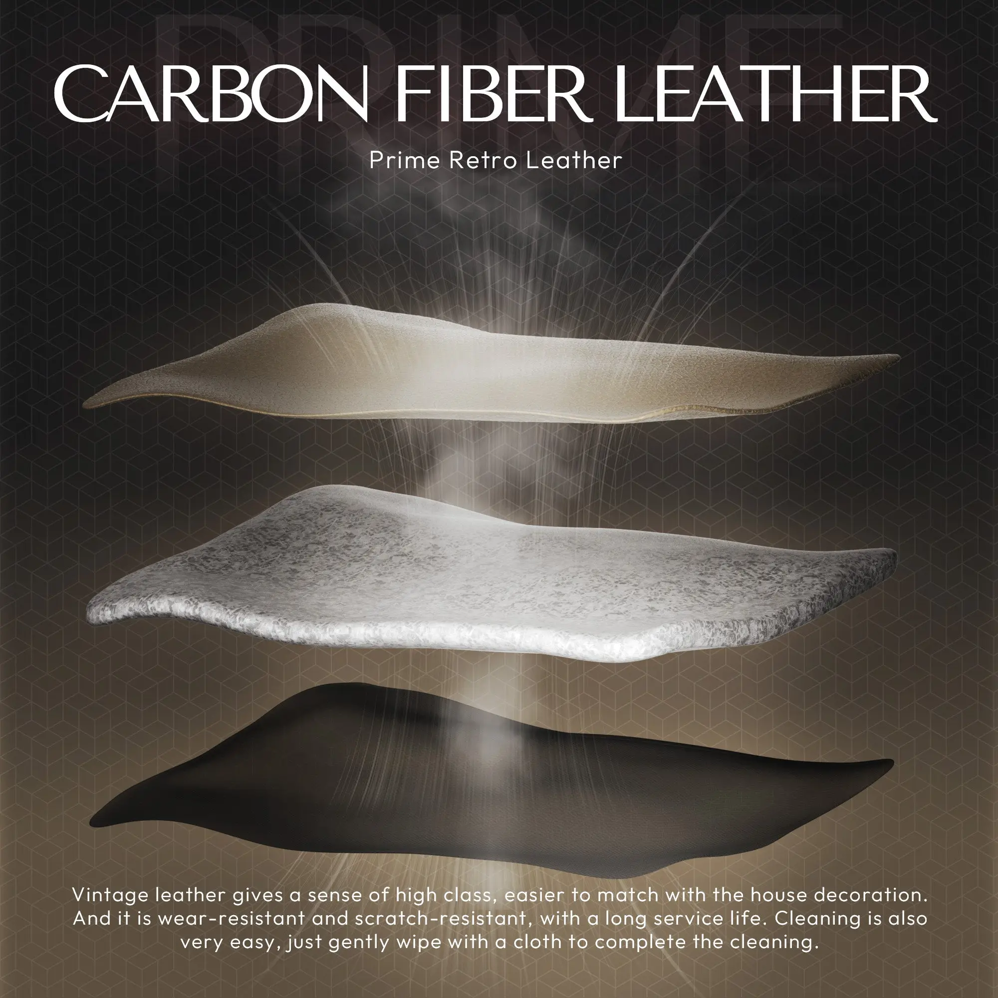 Dowinx Classic Leather LS6689 White - Image 5