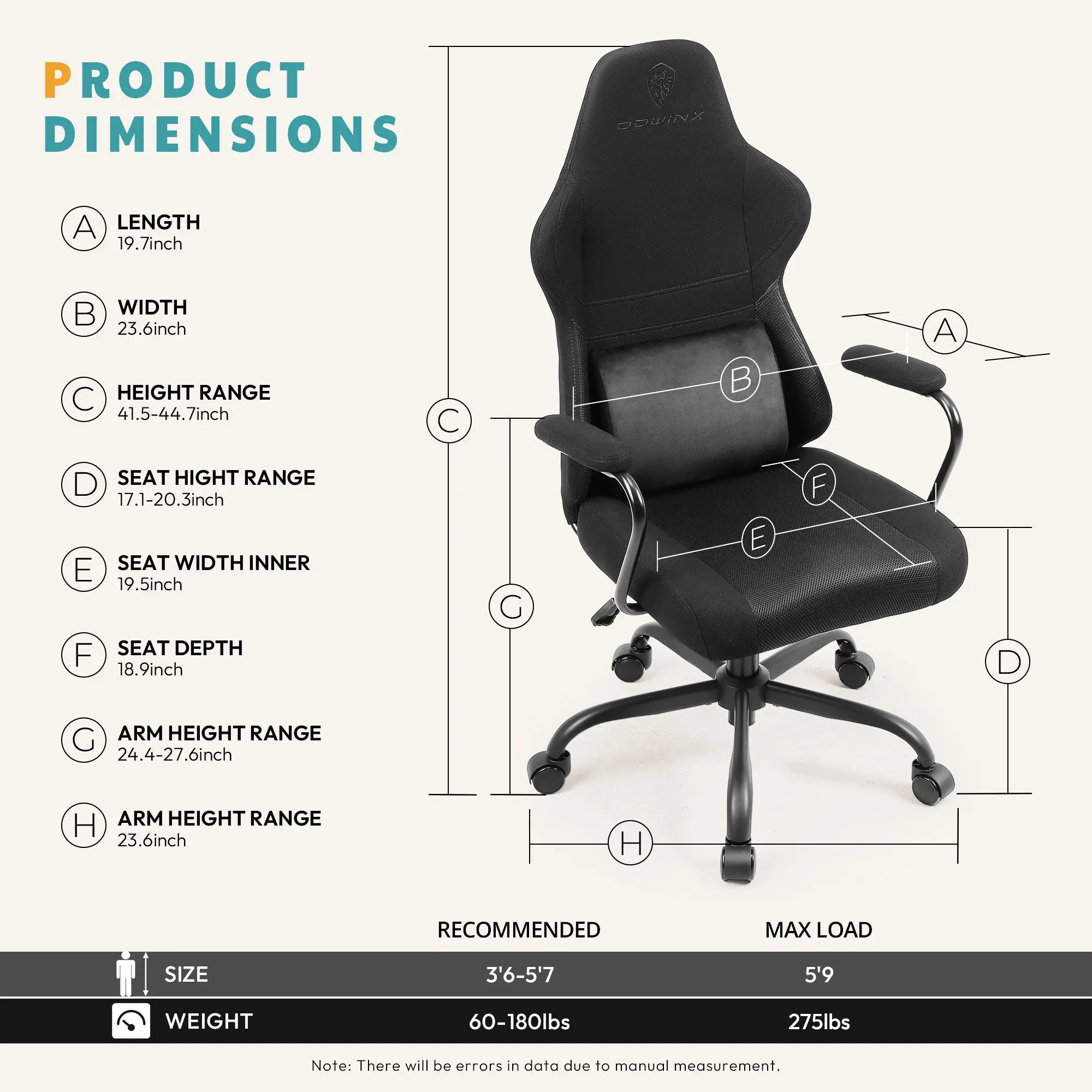 Dowinx Basic Fabric 66MBZZ (Black) - Image 6