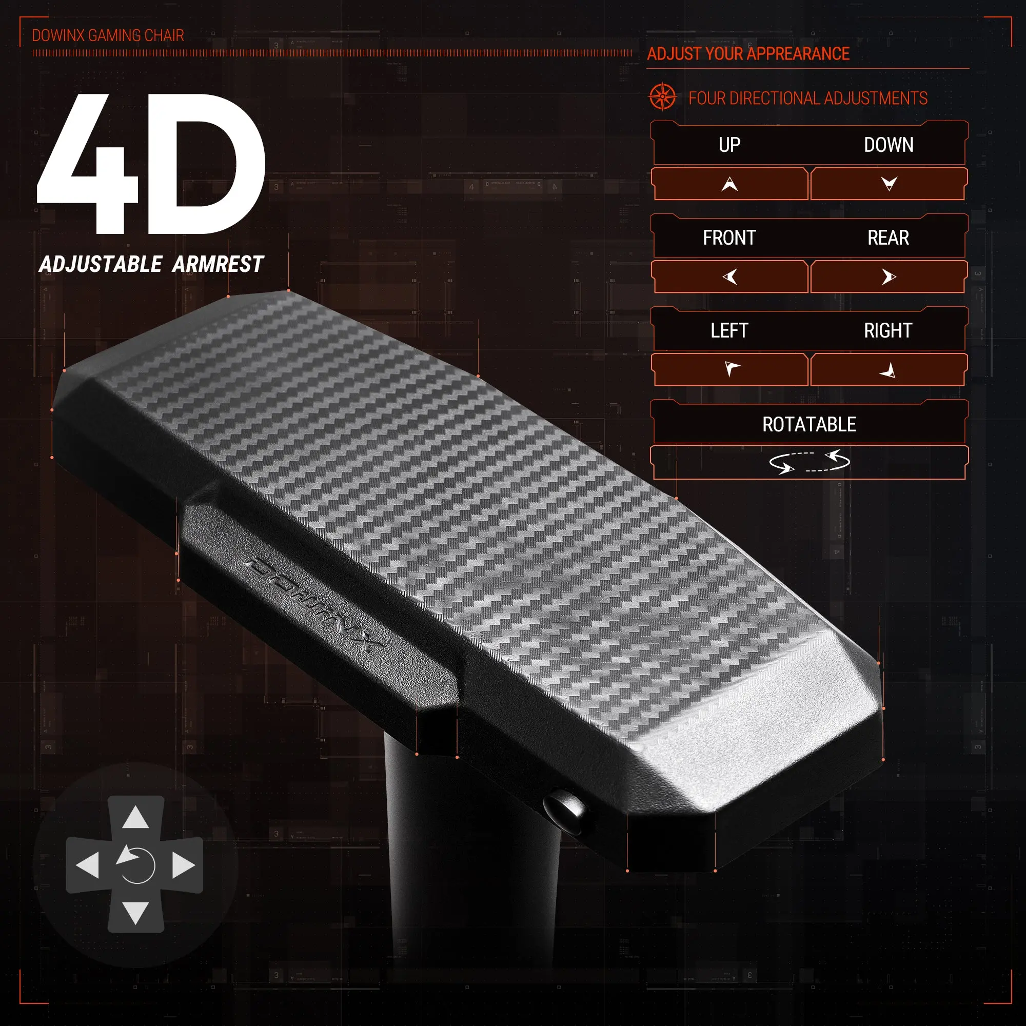 Dowinx Luxury LS-6687X (Brown) - Image 5