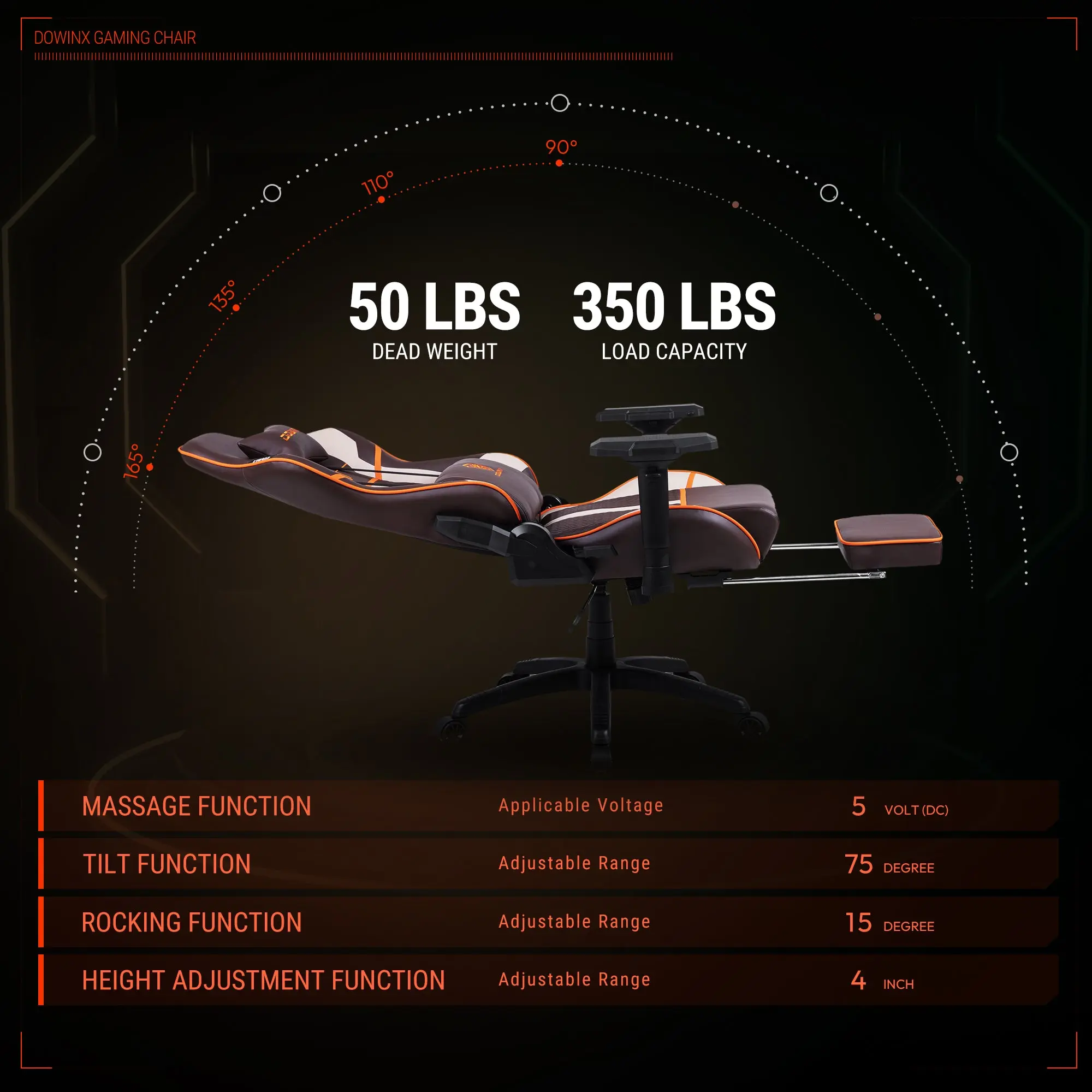 Dowinx Luxury LS-6687X (Brown) - Image 6