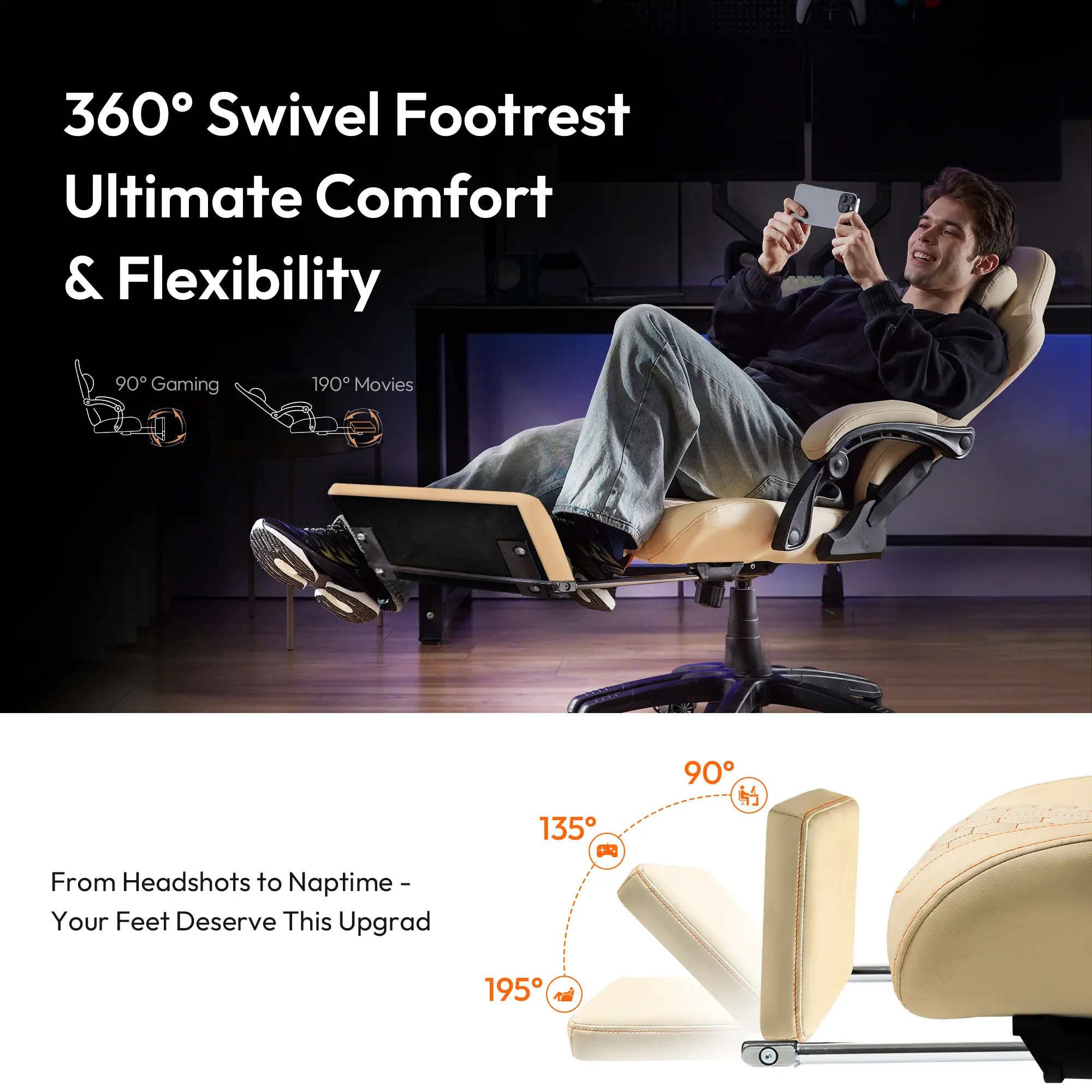 Dowinx Luxury Series LS-66D89D Beige - Image 6