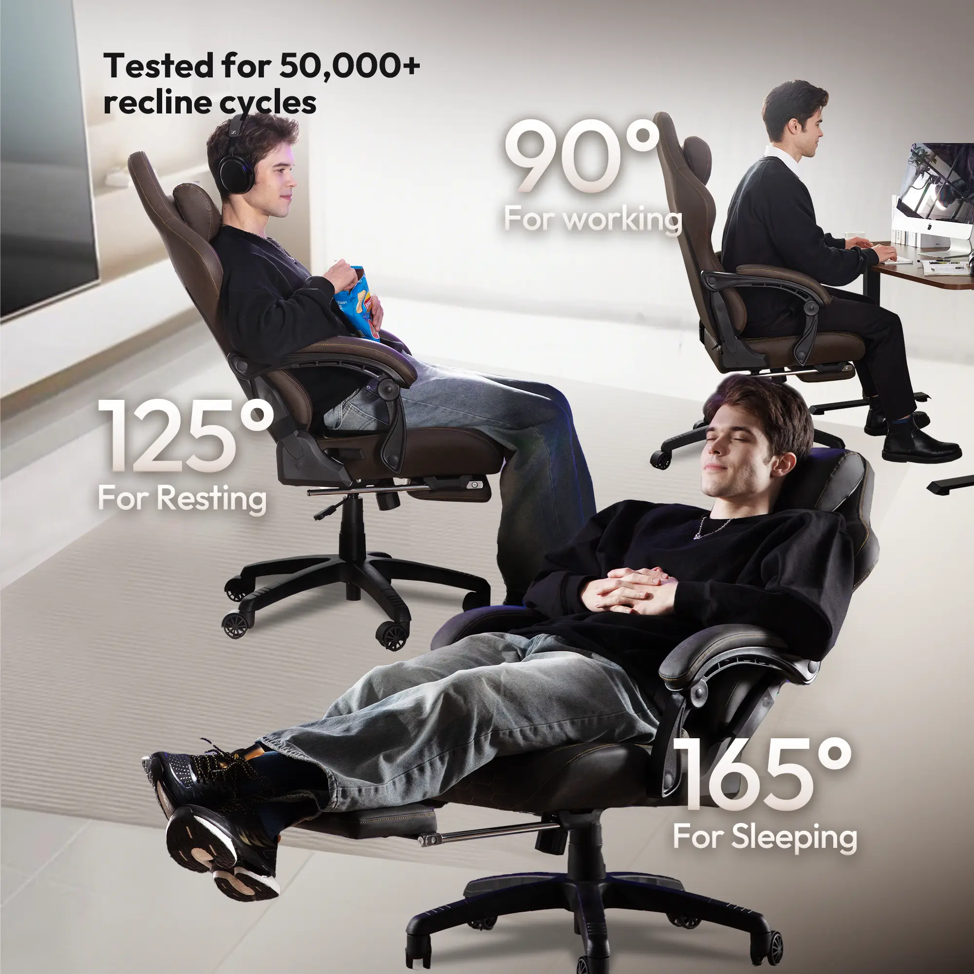 Dowinx Luxury Series LS-66D89D Brown - Image 4