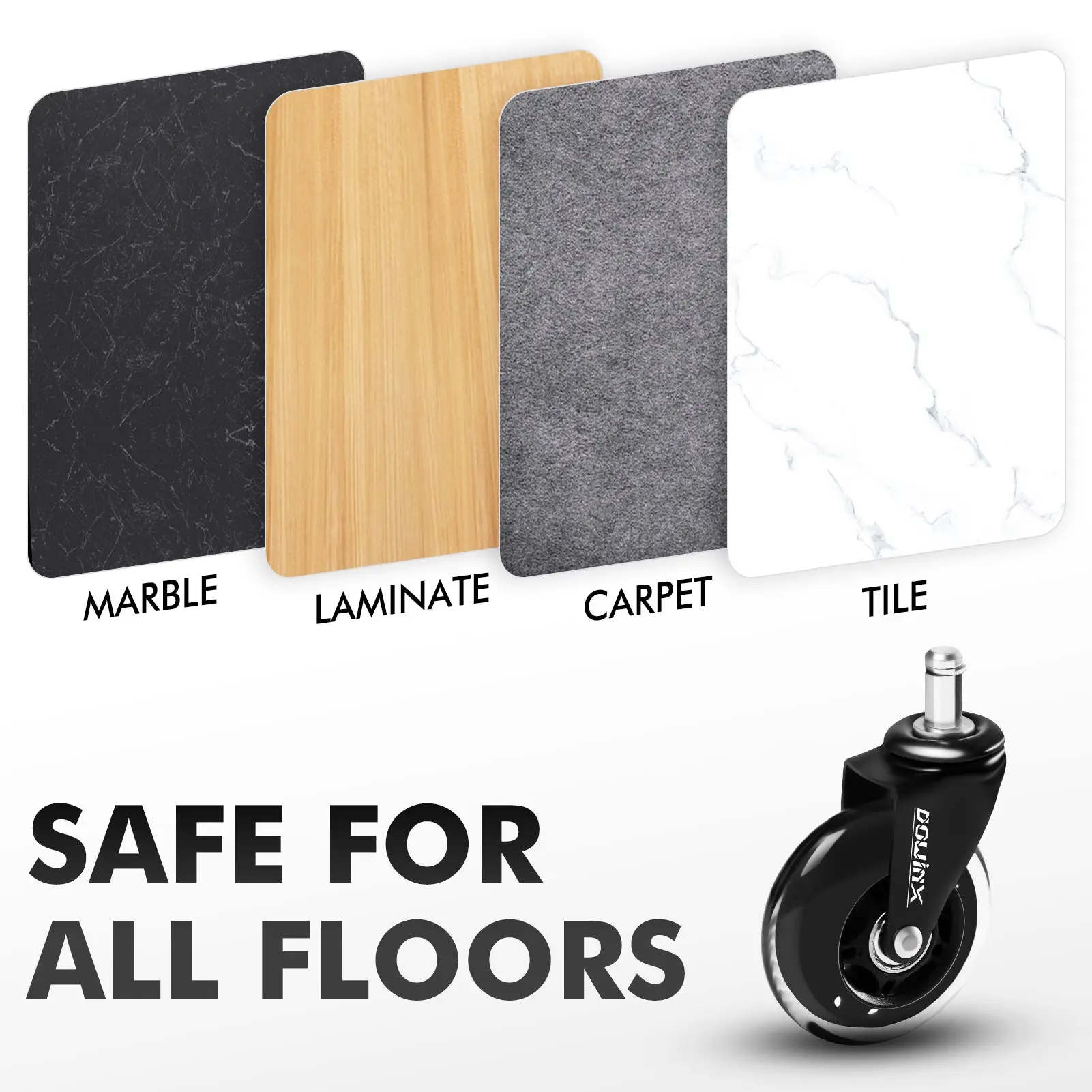 Dowinx Chair Castors （5 wheels) - Image 4