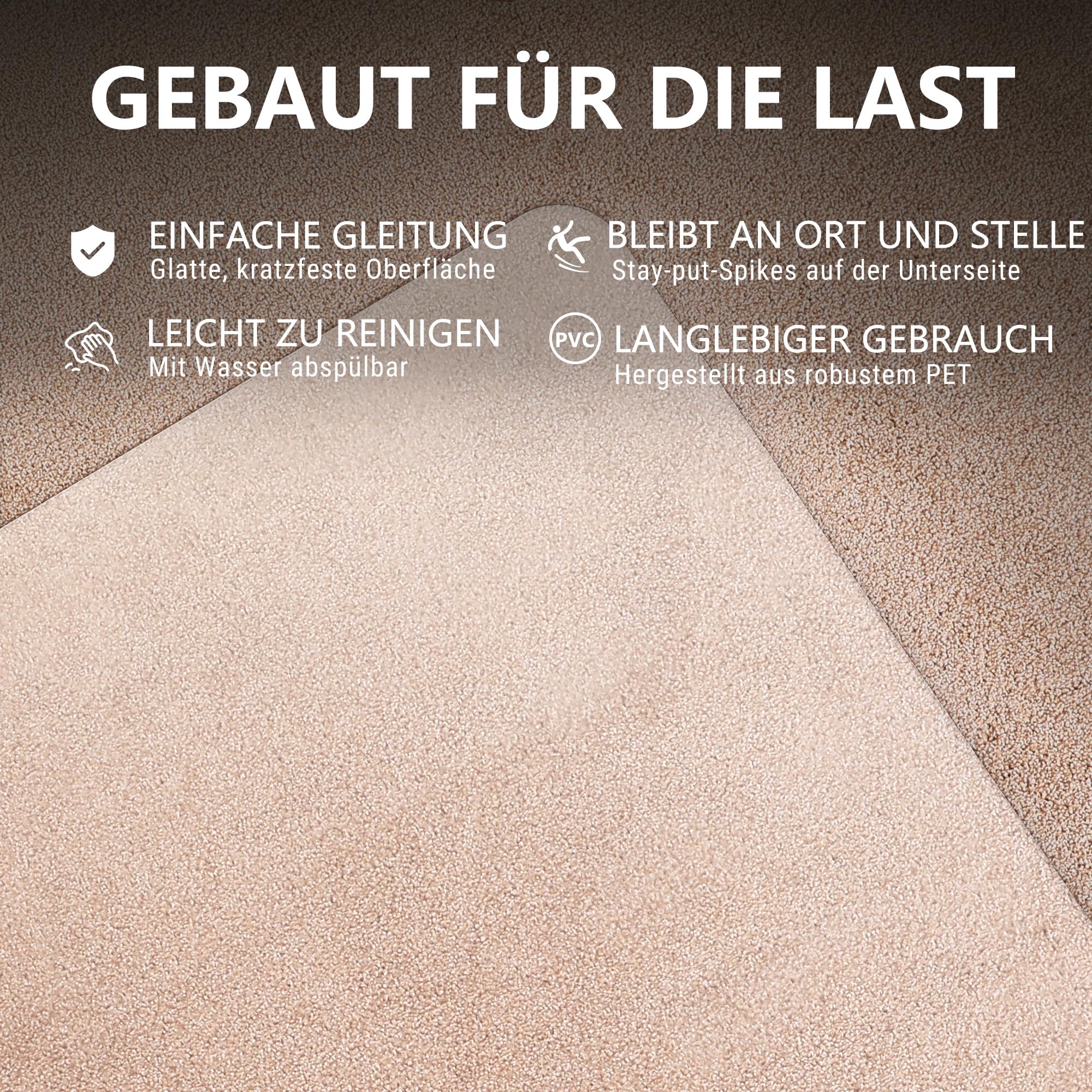 Dowinx Office Chair Mat DDBB02 (90 x 120 cm) - Image 3