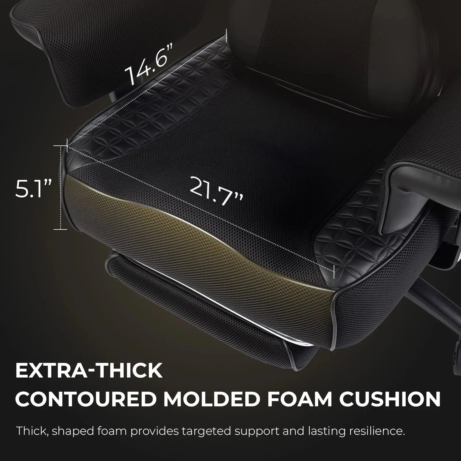 Dowinx Office Sofa Chair QL-66B3 Black - Image 8