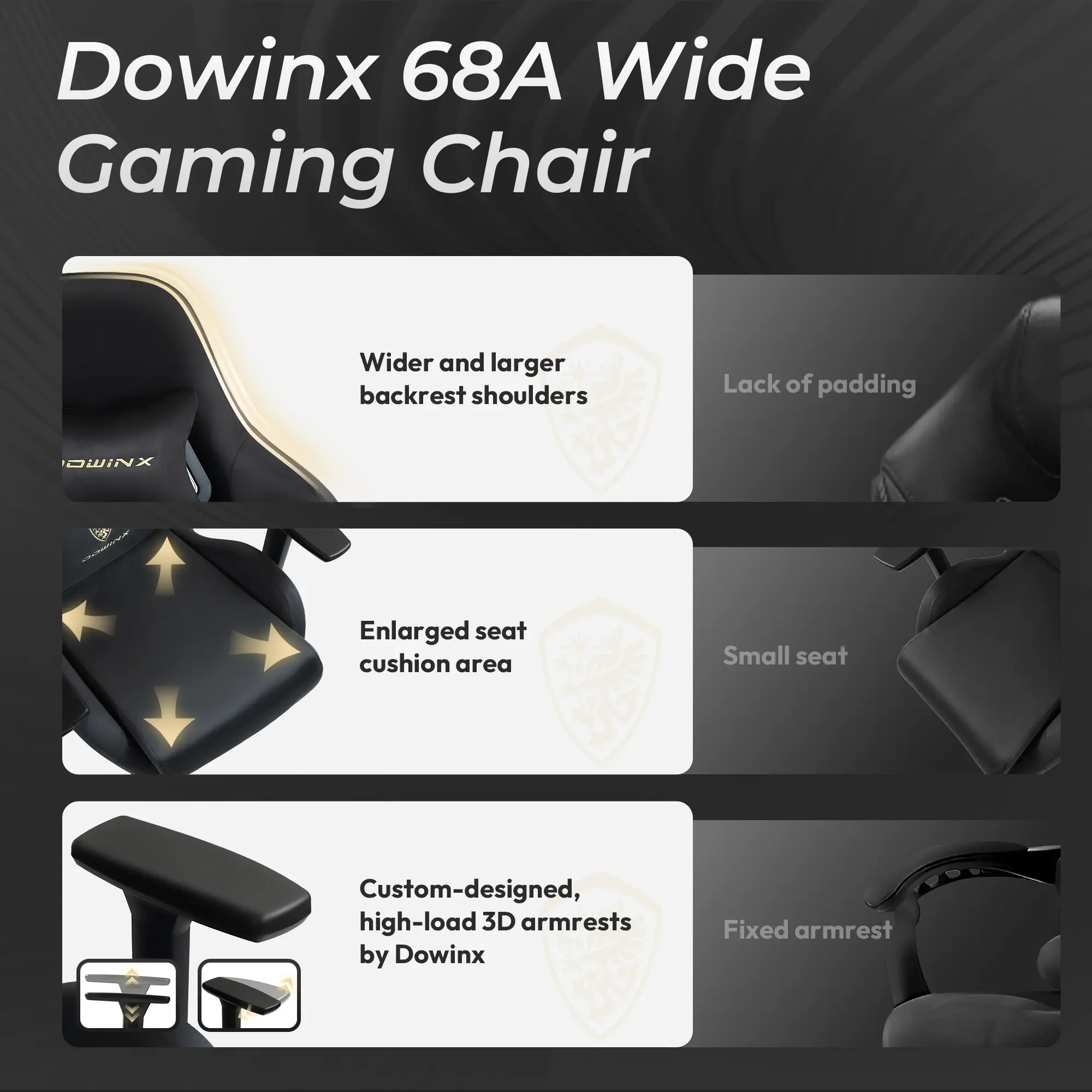 Dowinx Luxury Series Suede 66D68A Black - Image 7