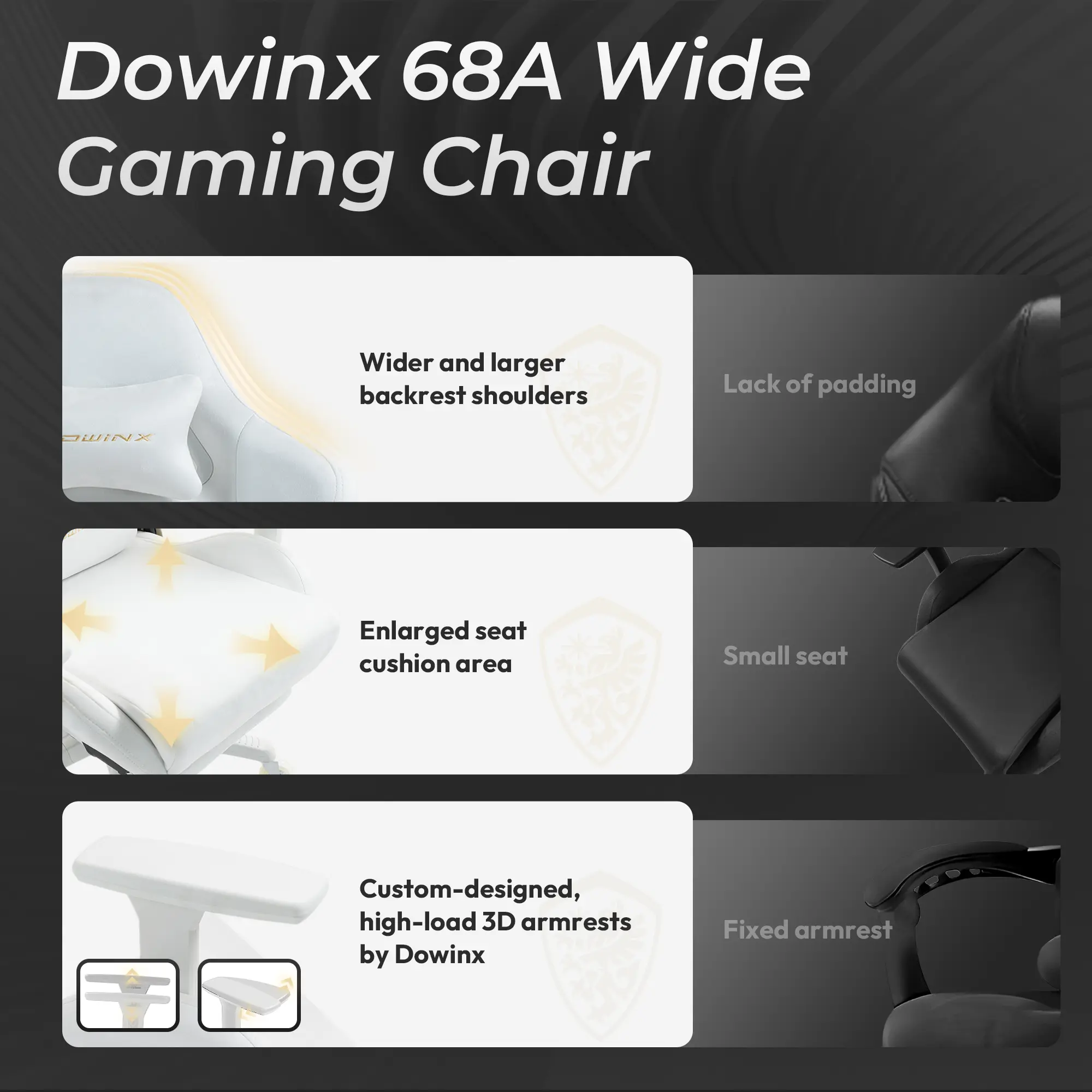 Dowinx Luxury Series Suede LS-66D68A White - Image 7